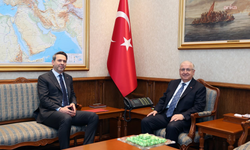 Bakan Güler, Enerji ve Tabii Kaynaklar Bakanı Bayraktar ile görüştü