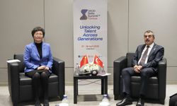 Bakan Tekin, Çin İnsan Kaynakları Sosyal Güvenlik Bakanı Xiaoping ile görüştü 