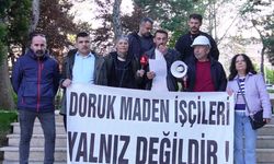 Bilecik'ten Ankara'da eylemdeki işçilere destek: Madenci kardeşlerimize sesleniyoruz, açlığınız açlığımız, kavganız kavgamızdır'