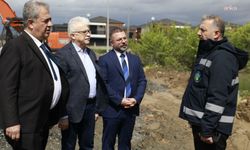 Burhaniye Belediye Başkanı Deveciler, devam eden altyapı çalışmalarını inceledi