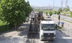 Bursa Büyükşehir Belediyesi'nden terminal yolunda yenileme çalışması