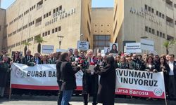 Bursa'da avukat Kocaefe'nin öldürülmesi protesto edildi, Erinç Sağkan: Bir meslektaşımızı daha toprağa gömmek istemiyoruz