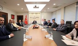 Çalışma Bakanı Işıkhan, Suriye İşçi Sendikaları Konfederasyonu Başkanı ile bir araya geldi