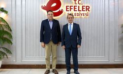 CHP Genel Başkan Yardımcısı Bağcıoğlu'dan Efeler Belediye Başkanı Yetişkin'e ziyaret