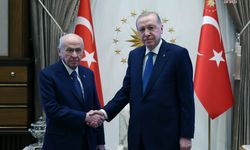Cumhurbaşkanı Erdoğan, MHP Genel Başkanı Bahçeli'yi kabul etti