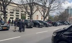 Cumhurbaşkanı Erdoğan, TBMM Başkanlığı'nda Numan Kurtulmuş ile bir araya geldi