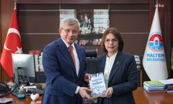 Davutoğlu'ndan Maltepe Belediye Başkanı Köymen'e ziyaret