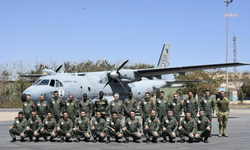 Deniz Kuvvetleri Komutanlığı personeli, Senegal'de görev uçuşları yapıyor