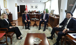 Dışişleri Bakan Yardımcısı Kulaklıkaya, Rusya'nın Ankara Büyükelçisi Verşinin'i kabul etti