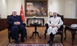 Diyanet İşleri Başkanı Arpaguş, Kosova İslam Birliği Başkanı Ternava'yı kabul etti