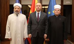 Diyanet İşleri Başkanı Arpaguş, Kuzey Makedonya'da bir dizi ziyarette bulundu