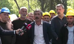 Doruk Madencilik işçilerinin açlık grevi sürüyor... Başaran Aksu, bugün Yıldızlar Holding önünde bir araya gelme çağrısını yineledi