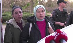 Doruk Madencilik işçilerinin eylemi sürüyor... Madenci eşi Şeyma Coşkun: Kimseden sadaka beklemiyoruz, hakkımız olan parayı almaya geldik