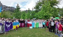 Dünya çocukları, Marmaris'te barış için buluştu