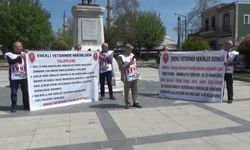 Edirne'de emekli veterinerlerden zam talebi