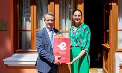 Efeler Belediye Başkanı Yetişkin, Kosta Rika First Lady'si ile bir araya geldi