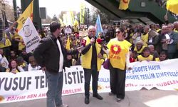 Eğitimcilerin MEB önünde 'Yaşam Nöbeti' sürüyor... Kemal Irmak: Bu olayların faili, Yusuf Tekin, Saray'daki Eğitim Politikaları Kurulu ve tek adam rejimidir