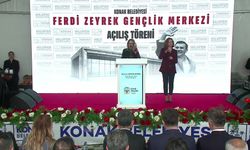 Ferdi Zeyrek Gençlik Merkezi açılış töreni... Nurcan Zeyrek: Ferdi'nin de hep istediği gibi burada umut hiç bitmeyecek