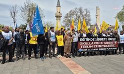 Gaziantep'te eğitim emekçilerinden okul saldırılarına tepki: 'Olayların peş peşe yaşanması, şiddetin eğitim kurumlarında yapısal bir sorun hâline geldiğini göstermektedir'