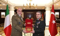 Genelkurmay Başkanı Orgeneral Bayraktaroğlu, İtalya Kara Kuvvetleri Komutanı Korgeneral Masiello'yu kabul etti