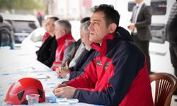 Giresun Belediyesi'nden deprem tatbikatı