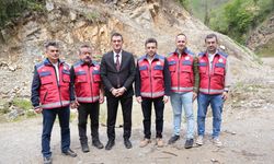 Giresun'da 1,57 milyar liralık içme suyu projesinde yer teslimi yapıldı