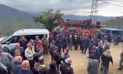Giresun'un Sekü Köyü'ndeki maden direnişi 3'üncü gününde: Alagöz Maden şirketinin sondaj girişimine köylüler yine geçit vermedi