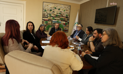 Halkların İklim Zirvesi heyeti, DEM Parti Eş Genel Başkanı Tülay Hatimoğulları ile görüştü