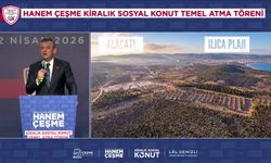 Hanem Çeşme Kiralık Sosyal Konut Projesi' temel atma töreni... Özgür Özel: Ucuz kiralık konut ve günü geldiğinde bedava ulaşım için AK Parti'den kaçının, CHP'yi seçin:Türkiye, sosyal demokratlar tarafından yönetilmeli