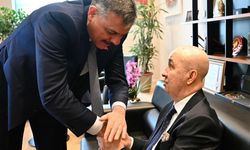 İçişleri Bakanı Çiftçi, 15 Temmuz Gazisi Turgut Aslan'ı ziyaret etti