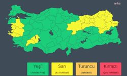 İçişleri Bakanlığı'ndan 23 Nisan için kuvvetli yağış ve fırtına uyarısı