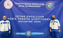 İşitme Engelliler Tenis Turnuvası'nda Muğla'ya 3 madalya