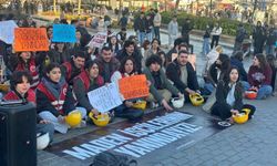 İstanbul'dan Ankara'daki madencilere destek eylemi