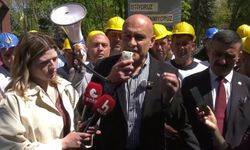 İYİ Partili Çömez ve Türkoğlu'ndan açlık grevindeki madencilere destek ziyareti