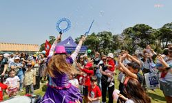 İzmir Kültürpark'ta 23 Nisan kutlamaları...