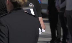 İzmir'de şehit polis memuru Serkan Hızlı için tören düzenlendi