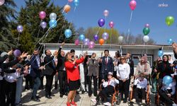 Kahramankazan'da renkli otizm farkındalık etkinliği