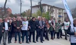 Karabük'te emekliler 'Sefalet Zulmüne Son' mitingi düzenledi