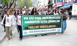KESK'ten Tunceli'de eylem: 'Gülistan Doku için hakikat açığa çıkıyorsa, Rojvelat, Rojin ve Esma için de açığa çıkacaktır'