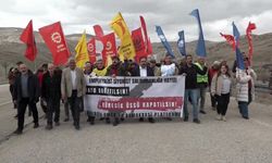 Kürecik'te NATO'ta protesto: 'Emperyalist siyonist saldırganlığa hayır, Kürecik Üssü kapatılsın'
