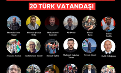 Küresel Sumud Filosu'nda alıkonulan aktivistlerden 20'sinin Türk vatandaşı olduğu belirlendi