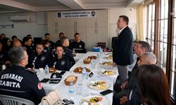 Kuşadası Başkan Vekili Demirtaş'tan zabıta personeline ziyaret