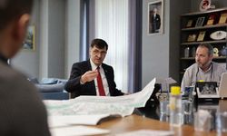 Kütahya Belediye Başkanı Kahveci, içme suyu altyapı faaliyetlerine ilişkin toplantıya katıldı