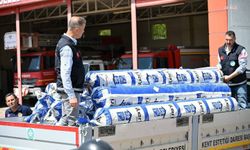 Manisa Büyükşehir Belediyesi'nden afetzede üreticilere sera naylonu desteği