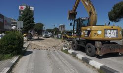 Manisa Büyükşehir Belediyesi'nden Mimar Sinan Bulvarı'nda yenileme çalışması