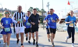 Marmaris Ultra Trail tamamlandı... Marmaris Belediye Başkanı Ünlü, parkurda ter döktü