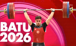 Milli halterci Kaan Kahriman Avrupa 2'ncisi oldu