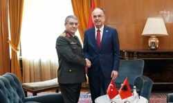 Orgeneral Bayraktaroğlu, Arnavutluk Cumhurbaşkanı tarafından kabul edildi
