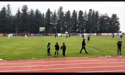 Osmaniye'de stat anonsçusundan hakeme ağır küfür