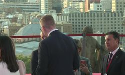 Özgür Özel, GPM Liderler Resepsiyonu'na katıldı